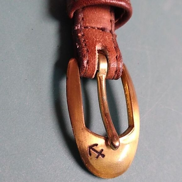 Stylish Leather Belt Trio Red White Brown - Picture 9 of 12